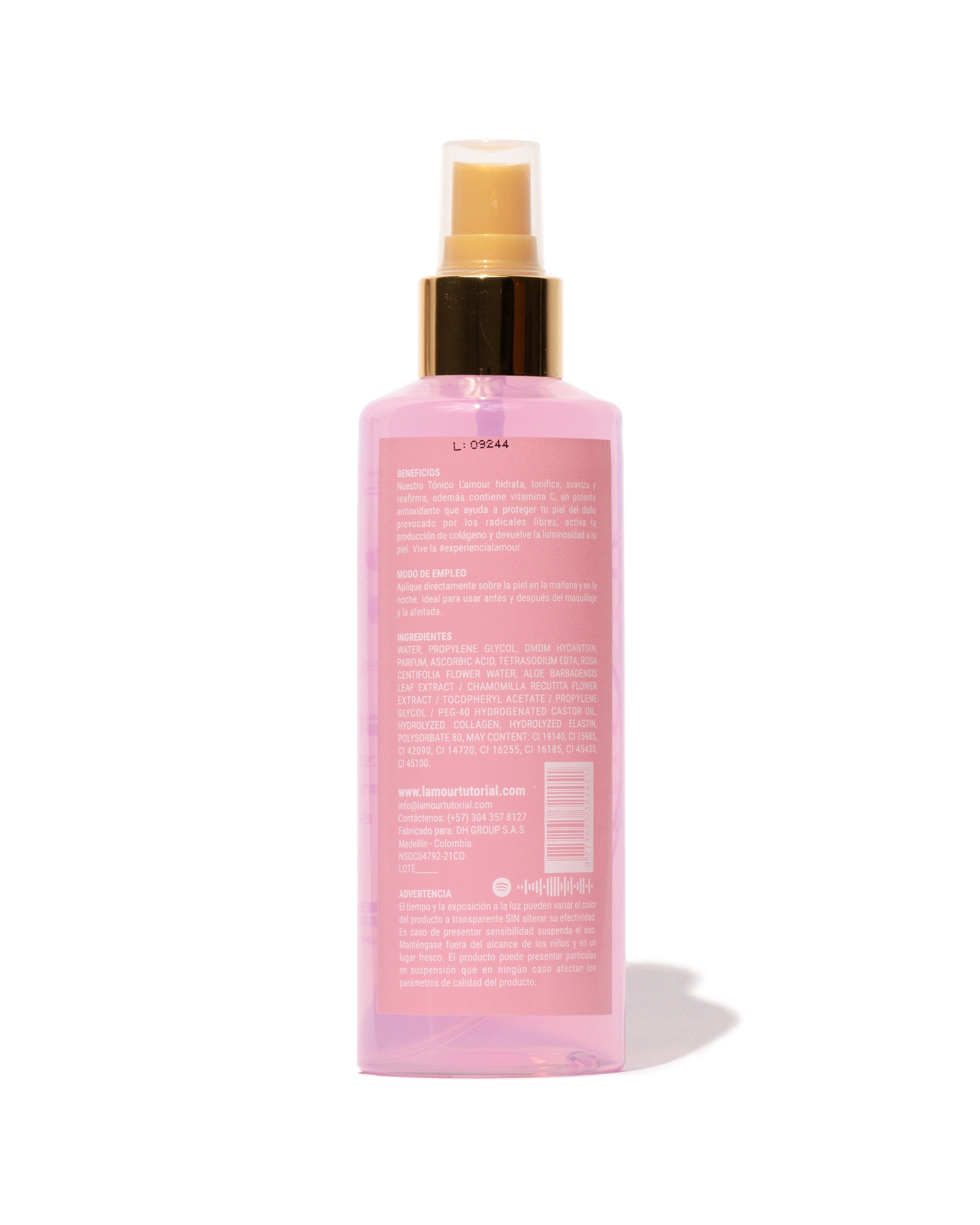 Tónico Agua De Rosas