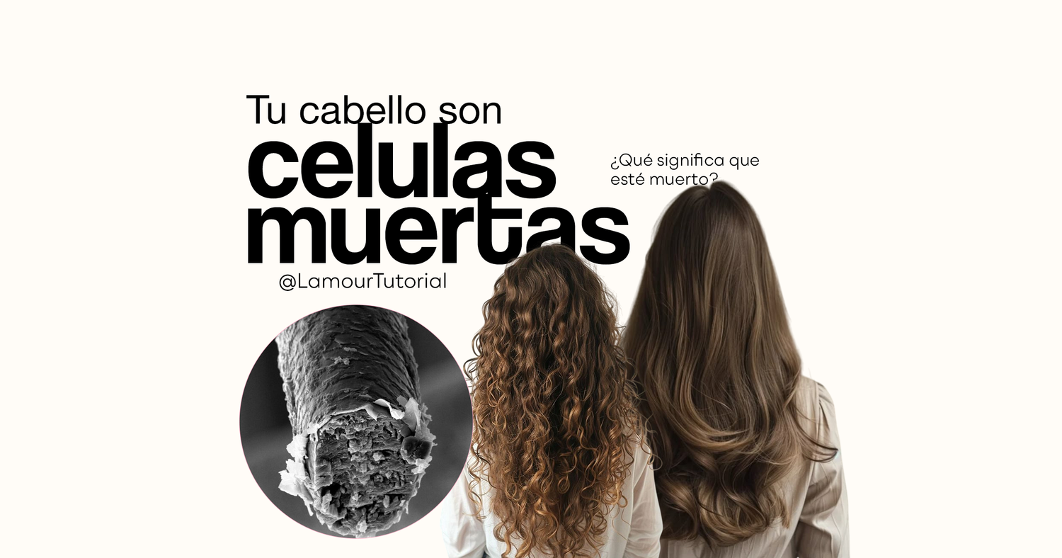 ¿Sabías Que tu Cabello son Células Muertas?
