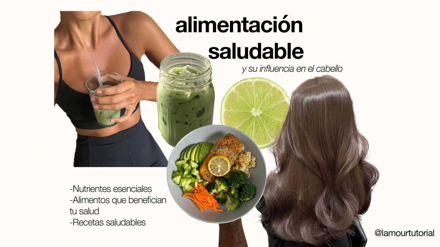 Alimentación saludable para un cabello fuerte y saludable  🌿💖