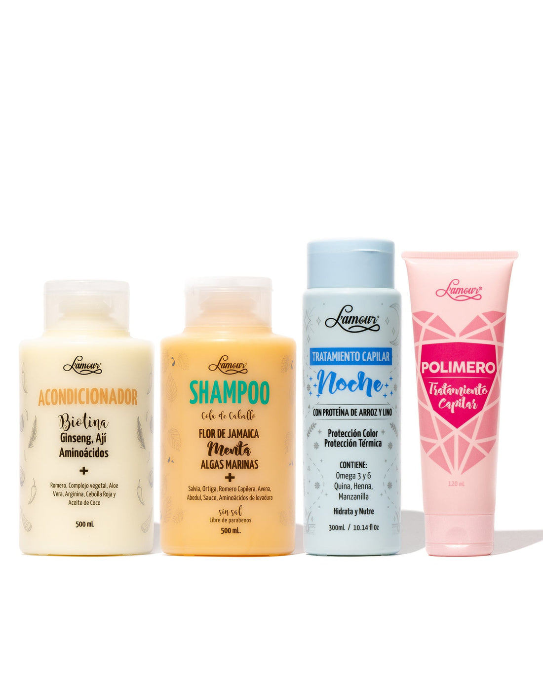 Kit Cabellos Grasos 4 Productos